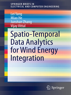 cover image of Spatio-Temporal Data Analytics for Wind Energy Integration